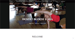 Desktop Screenshot of desertbloomyoga.com